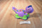 LeapFrog Lettersaurus Purple Learning Dinosaur Alphabet Colors Numbers