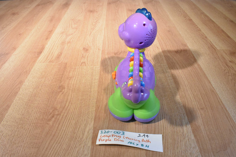 LeapFrog Lettersaurus Purple Learning Dinosaur Alphabet Colors Numbers