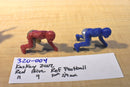 Kaskey Kids 9 Blue and 11 Red 1 Ref Football Figures