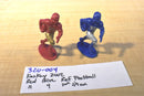 Kaskey Kids 9 Blue and 11 Red 1 Ref Football Figures