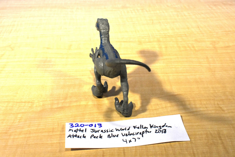 Mattel Jurassic World Fallen Kingdom "Blue"Velociraptor Action Figure