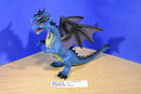 Toys R Us Maidenhead Two Headed Blue Dragon 2015 Rubber Toy