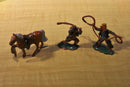 Plastic Cowboys and Indians Action Toys