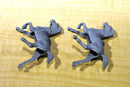Plastic Cowboys and Indians Action Toys