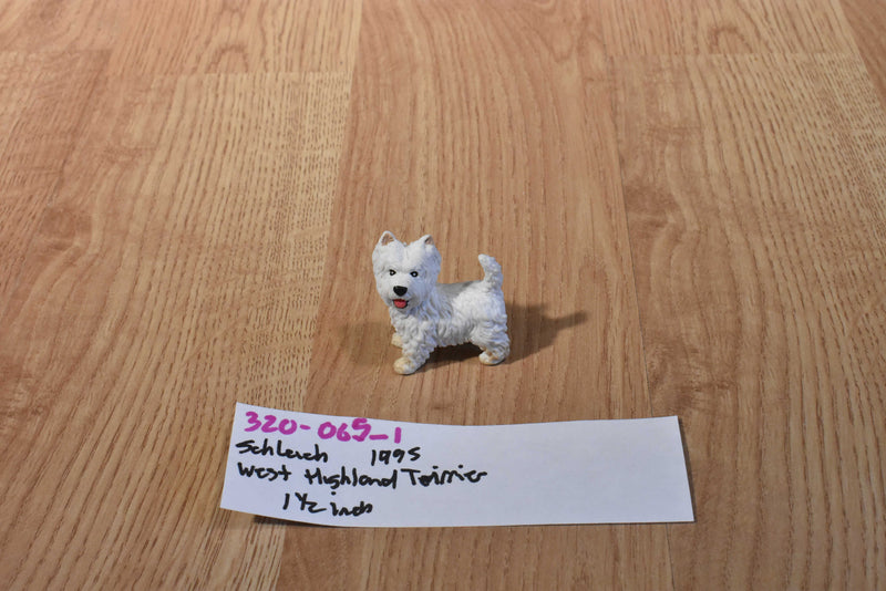 Schleich 1995 Female West Highland Terrier Dog