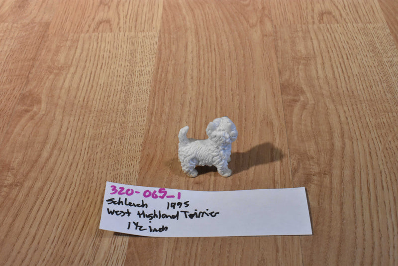 Schleich 1995 Female West Highland Terrier Dog