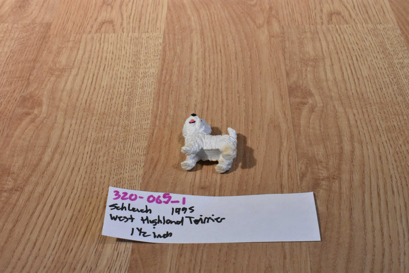 Schleich 1995 Female West Highland Terrier Dog