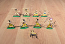 Soft Plastic Colored Cowboys and Indian Action Figures 17 pcs