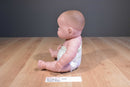JC Toy Berenguer Baby with Brown Eyes Wearing a Diaper