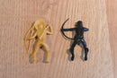 Tim Mee Plastic Cowboys and Indians Action Figures 26 Pieces