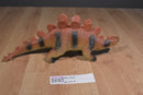 Major Toy Trading Rubber Brown and Black Stegosaurus 2005