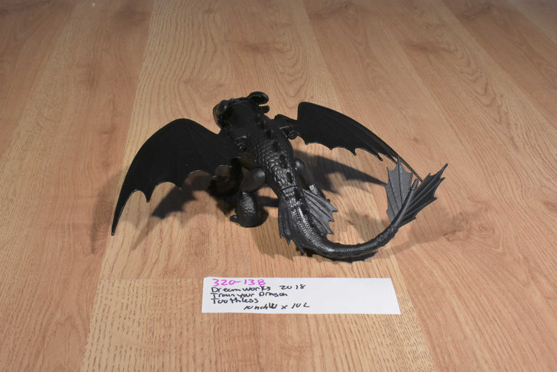 DreamWorks 2018 How to Train Your Dragon Night Fury Toothless