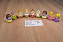 Mattel Little People Snow White Aurora Rapunzel