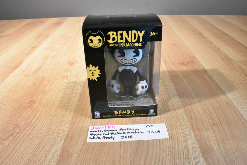 The Meatly Games PhatMojo Black and White Bendy Series 1 Action Figure
