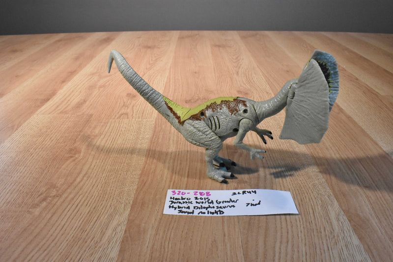 Hasbro 2015 Jurassic World Growler Dilophosaurus Dinosaur