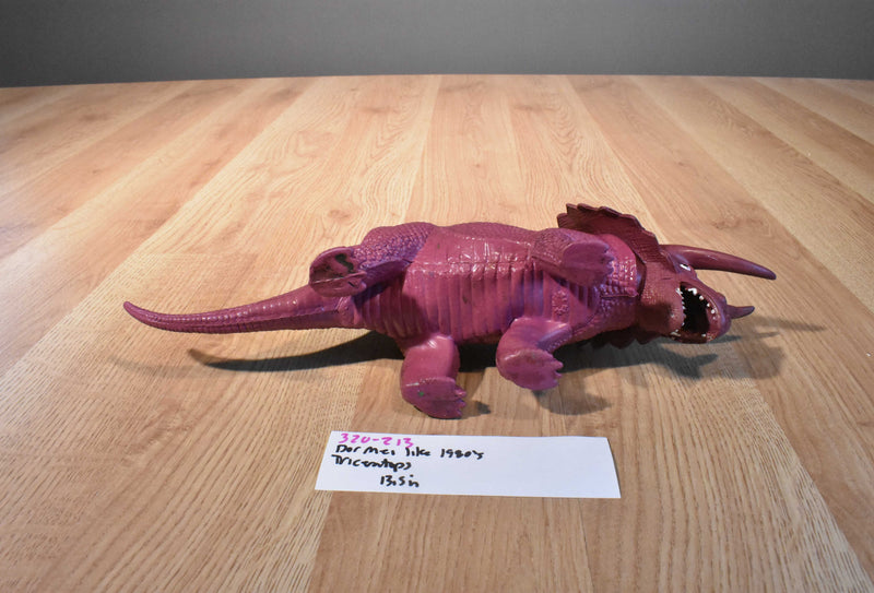Dor Mei Like Red Triceratops Dinosaur