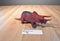 Dor Mei Like Red Triceratops Dinosaur