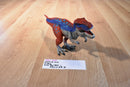 Schleich 2011 Red Grey Blue T-Rex