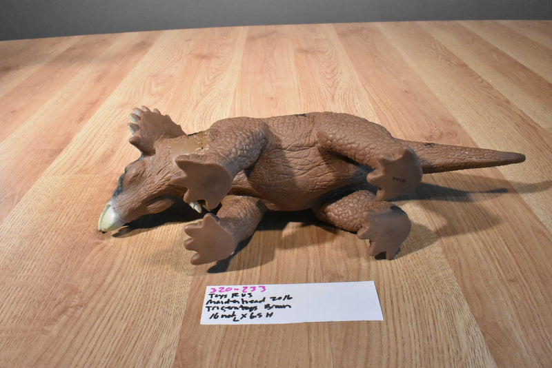 Toys R Us Maidenhead Triceratops Rubber Action Figure