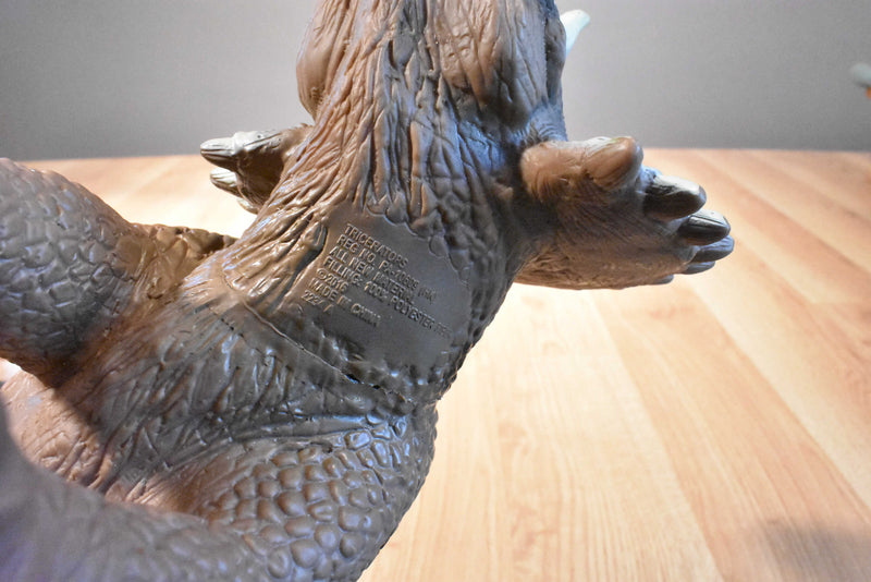Toys R Us Maidenhead Triceratops Rubber Action Figure