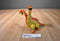 Imperial 2 Headed Rubber Red and Yellow Dragon