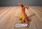 Imperial 2 Headed Rubber Red and Yellow Dragon