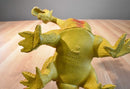 Imperial 2 Headed Rubber Red and Yellow Dragon