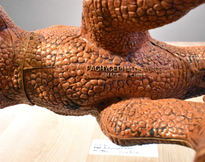 Vintage Pachycephalosaurus Dinosaur