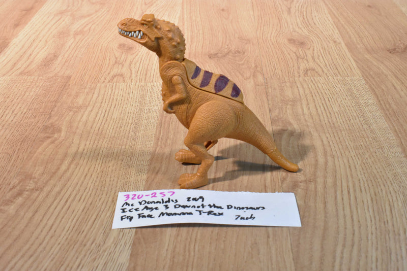 McDonald's Ice Age 3 Flip Face Mama Momma T-Rex Dinosaur Action Toy