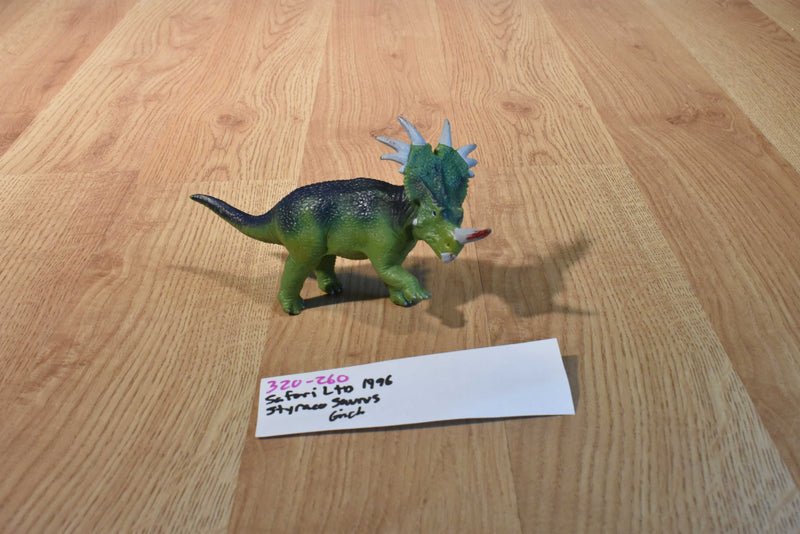 Safari Ltd. Green Styracosaurus Dinosaur Action Figure