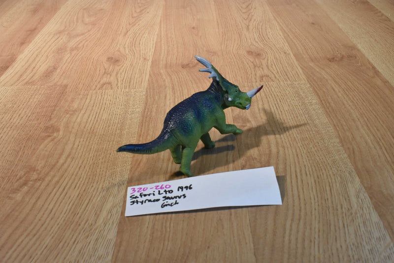 Safari Ltd. Green Styracosaurus Dinosaur Action Figure