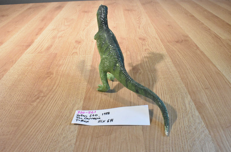 Safari Ltd. 1988 The Carnegie Green T-Rex Dinosaur Action Figure