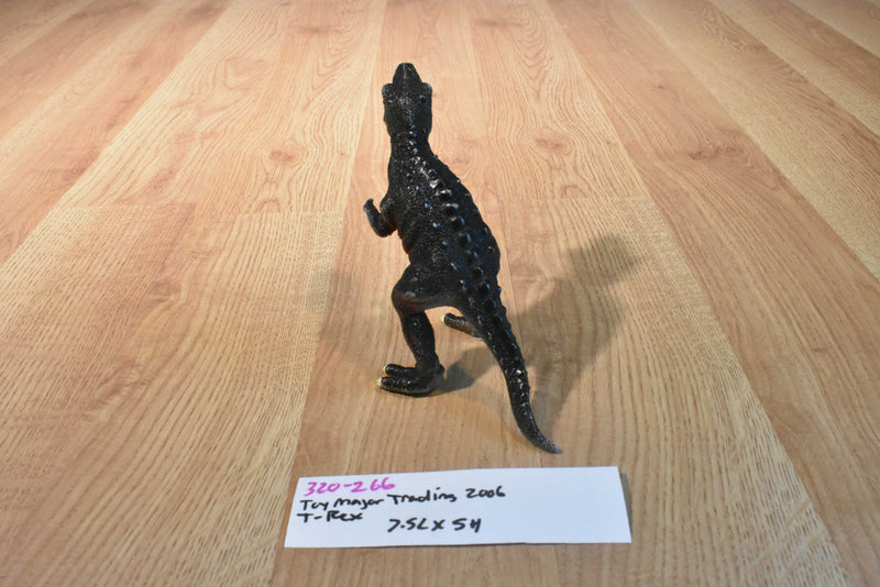 Toy Major Trading 2006 Black and Red T-Rex Dinosaur Action Figure