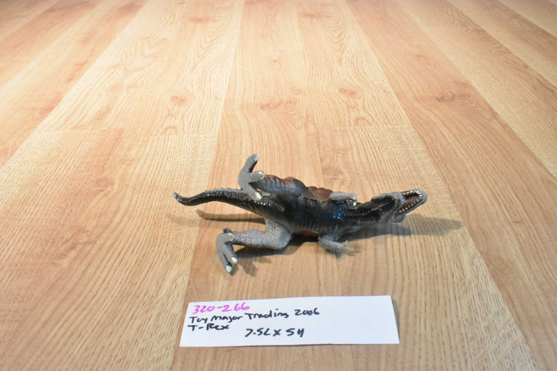 Toy Major Trading 2006 Black and Red T-Rex Dinosaur Action Figure