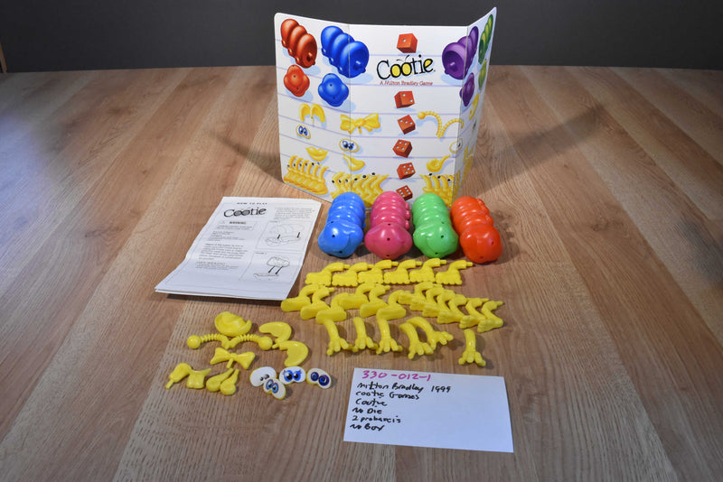 Milton Bradley Cootie Games 1999 Cootie Game