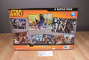 Cardinal Disney Stars Wars Jigsaw Puzzles 8 pks 100 Pieces Complete