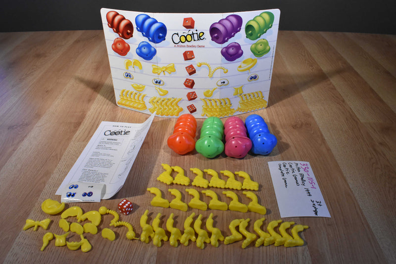 Milton Bradley 1999 Cootie Games Cootie Board Game