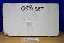 Marble and Onyx Chess Set Black and White Board Game Complete