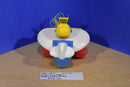 Fisher Price Little People 1980 Plastic Pull Toy Airplane with Pilot