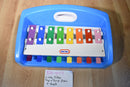 Little Tikes Blue 1985 Tap a Tune Musical Piano Xylophone