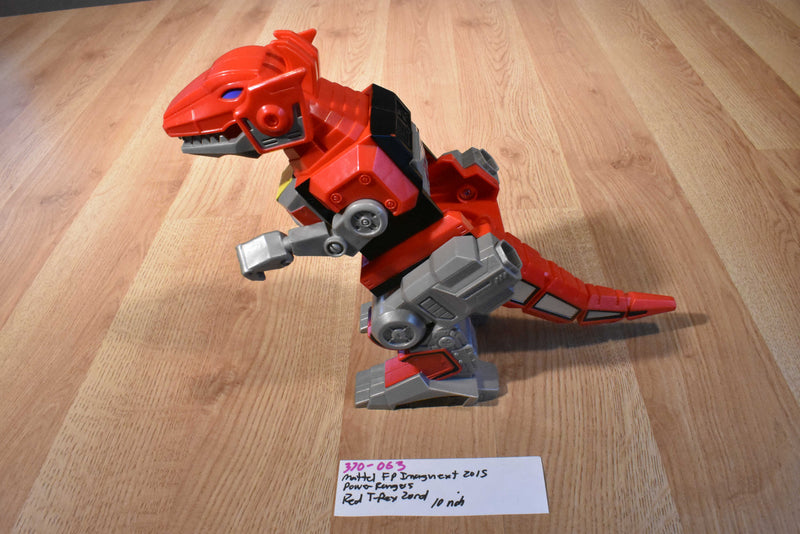 Mattel Fisher Price Imaginext Power Rangers Red T-Rex Zord
