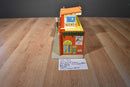 Fisher Price 1973 Play Family Village Fire House Post Office Theater Set