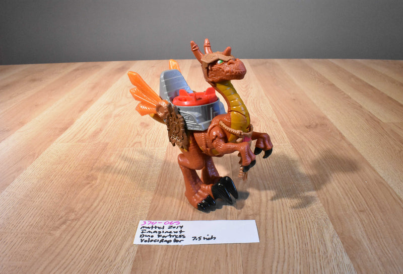 Mattel 2014 Imaginext Dino Fortress Velociraptor