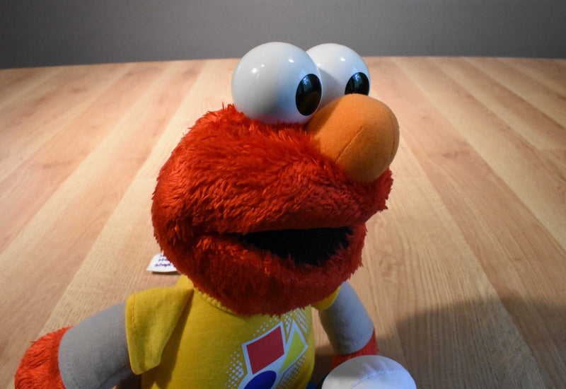 Hasbro Sesame Street Rocking Elmo Talking Shapes Colors 2010 Plush