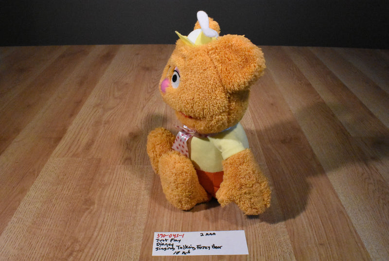 Just Play Disney Muppet Fozzy Bear Talking Plush