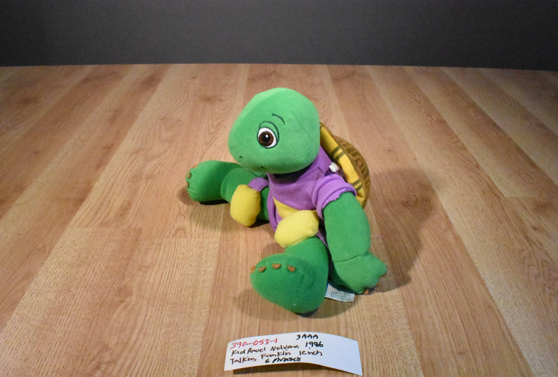 Kid Power Nelvana Talking Franklin 1996 Plush