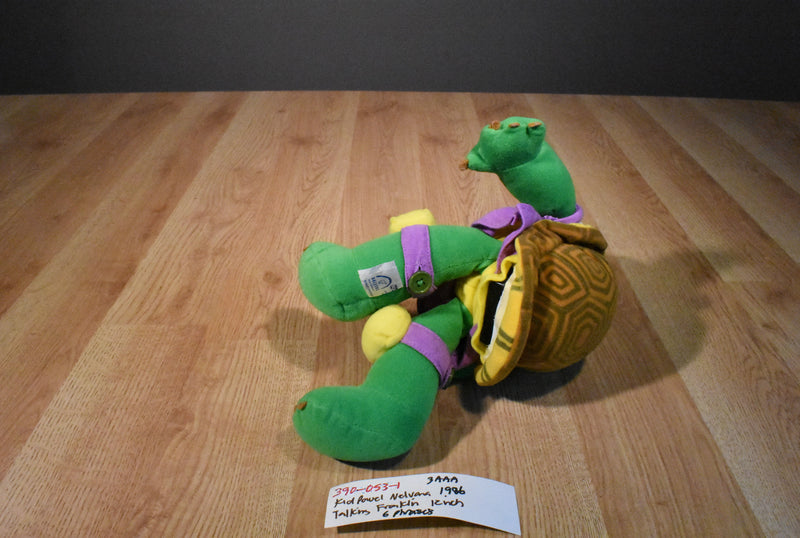 Kid Power Nelvana Talking Franklin 1996 Plush