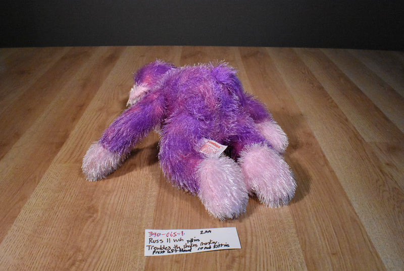 Russ Trembles Shaking and Yelling Purple Monkey Chimp Plush