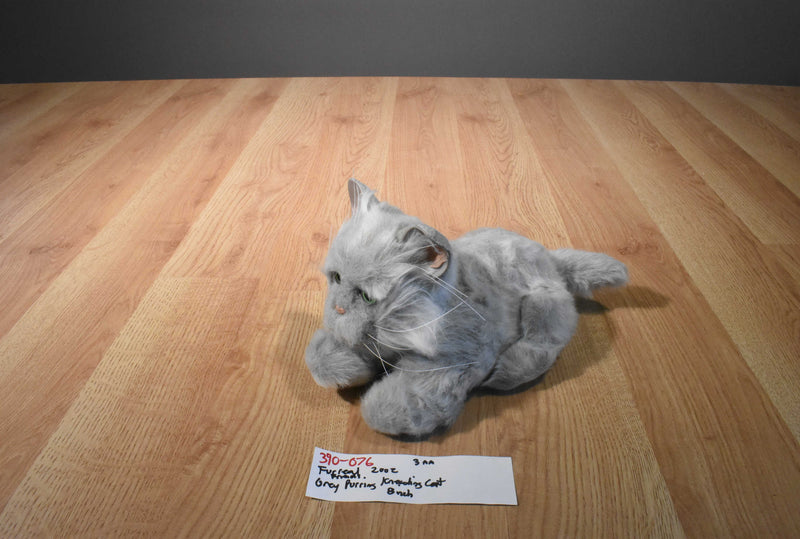 Hasbro FurReal Grey  Kneading Purring Cat 2002
