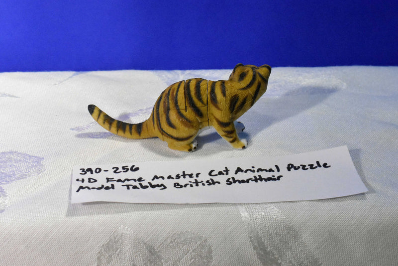 4D Fame Master British Shorthair Tabby Cat Puzzle